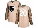 Los Angeles Kings #20 Luc Robitaille Camo Authentic Veterans Day Stitched NHL Jersey