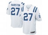 Indianapolis Colts #27 Nate Hairston Game White NFL Jersey