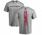 Atlanta Falcons #59 De'Vondre Campbell Ash Backer T-Shirt