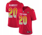 Jacksonville Jaguars #20 Jalen Ramsey Limited Red AFC 2019 Pro Bowl Football Jersey