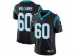 Carolina Panthers #60 Daryl Williams Black Team Color Vapor Untouchable Limited Player NFL Jersey
