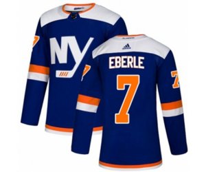 New York Islanders #7 Jordan Eberle Premier Blue Alternate NHL Jersey