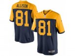 Green Bay Packers #81 Geronimo Allison Limited Navy Blue Alternate NFL Jersey