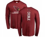 Arizona Cardinals #52 Mason Cole Maroon Backer Long Sleeve T-Shirt