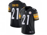 Pittsburgh Steelers #21 Sean Davis Black Team Color Men Stitched NFL Vapor Untouchable Limited Jersey
