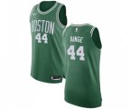 Boston Celtics #44 Danny Ainge Authentic Green(White No.) Road Basketball Jersey - Icon Edition