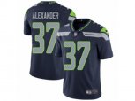 Seattle Seahawks #37 Shaun Alexander Vapor Untouchable Limited Steel Blue Team Color NFL Jersey