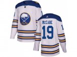 Adidas Buffalo Sabres #19 Jake McCabe White Authentic 2018 Winter Classic Stitched NHL Jersey