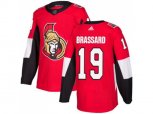 Adidas Ottawa Senators #19 Derick Brassard Red Home Authentic Stitched NHL Jersey