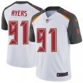 Tampa Bay Buccaneers #91 Robert Ayers White Vapor Untouchable Limited Player NFL Jersey