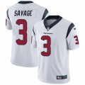 Houston Texans #3 Tom Savage Limited White Vapor Untouchable NFL Jersey