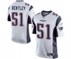 New England Patriots #51 Ja'Whaun Bentley Game White Football Jersey