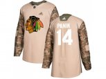 Chicago Blackhawks #14 Richard Panik Camo Authentic 2017 Veterans Day Stitched NHL Jersey