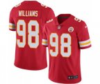 Kansas City Chiefs #98 Xavier Williams Red Team Color Vapor Untouchable Limited Player Football Jersey