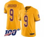 Washington Redskins #9 Sonny Jurgensen Limited Gold Rush Vapor Untouchable 100th Season Football Jersey