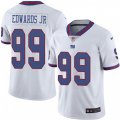 New York Giants #99 Mario Edwards Jr Limited White Rush Vapor Untouchable NFL Jersey