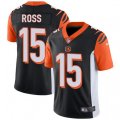 Cincinnati Bengals #15 John Ross Vapor Untouchable Limited Black Team Color NFL Jersey