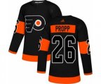 Adidas Philadelphia Flyers #26 Brian Propp Premier Black Alternate NHL Jersey