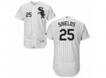 Chicago White Sox #25 James Shields White Black Flexbase Authentic Collection MLB Jersey