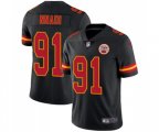 Kansas City Chiefs #91 Derrick Nnadi Limited Black Rush Vapor Untouchable Football Jersey