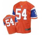 Denver Broncos #54 brandon marshall orange Jersey