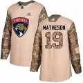 Florida Panthers #19 Michael Matheson Authentic Camo Veterans Day Practice NHL Jersey