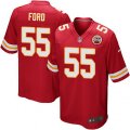 Kansas City Chiefs #55 Dee Ford Game Red Team Color NFL Jersey
