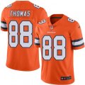 Denver Broncos #88 Demaryius Thomas Limited Orange Rush Vapor Untouchable NFL Jersey