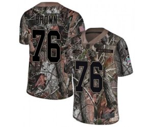 Seattle Seahawks #76 Duane Brown Limited Camo Rush Realtree Football Jersey