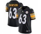 Pittsburgh Steelers #63 Dermontti Dawson Black Team Color Vapor Untouchable Limited Player Football Jersey