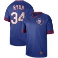 Nike Majestic Texas Rangers #34 Nolan Ryan Blue M&N MLB Jersey