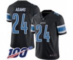 Detroit Lions #24 Andrew Adams Limited Black Rush Vapor Untouchable 100th Season Football Jersey