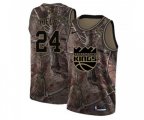 Sacramento Kings #24 Buddy Hield Swingman Camo Realtree Collection Basketball Jersey
