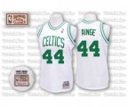 Boston Celtics #44 Danny Ainge Authentic White Throwback Basketball Jersey
