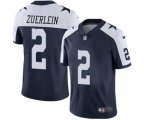 Dallas Cowboys #2 Greg Zuerlein Navy Blue Thanksgiving Stitched NFL Vapor Untouchable Limited Throwback Jersey