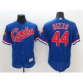 Chicago Cubs #44 Anthony Rizzo Blue Royal Alternate Stitched Baseball Jersey