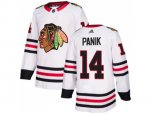 Chicago Blackhawks #14 Richard Panik White Road Authentic Stitched NHL Jersey