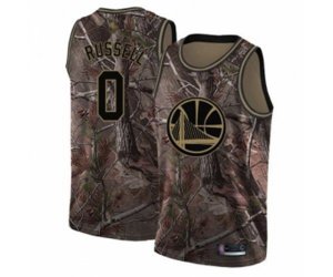 Golden State Warriors #0 D\'Angelo Russell Swingman Camo Realtree Collection Basketball Jersey