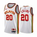 Atlanta Hawks #20 John Collins 2022-23 White Association Edition Stitched Jersey