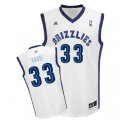 Memphis Grizzlies #33 Marc Gasol Swingman White Home NBA Jersey