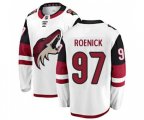 Arizona Coyotes #97 Jeremy Roenick Authentic White Away Fanatics Branded Breakaway Hockey Jersey