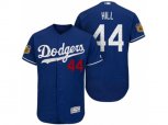 Los Angeles Dodgers #44 Rich Hill 2017 Spring Training Flex Base Authentic Collection Stitched Baseball Jersey