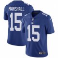 New York Giants #15 Brandon Marshall Royal Blue Team Color Vapor Untouchable Limited Player NFL Jersey