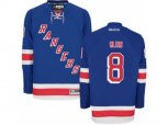New York Rangers #8 Kevin Klein Authentic Royal Blue Home NHL Jersey