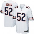 Chicago Bears #52 Christian Jones Game White NFL Jersey