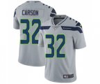 Seattle Seahawks #32 Chris Carson Grey Alternate Vapor Untouchable Limited Player Football Jersey