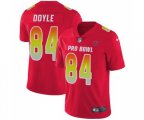 Indianapolis Colts #84 Jack Doyle Limited Red 2018 Pro Bowl Football Jersey