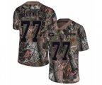 Green Bay Packers #77 Billy Turner Limited Camo Rush Realtree Football Jersey