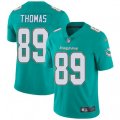 Miami Dolphins #89 Julius Thomas Aqua Green Team Color Vapor Untouchable Limited Player NFL Jersey