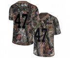 Pittsburgh Steelers #47 Mel Blount Camo Rush Realtree Limited NFL Jersey